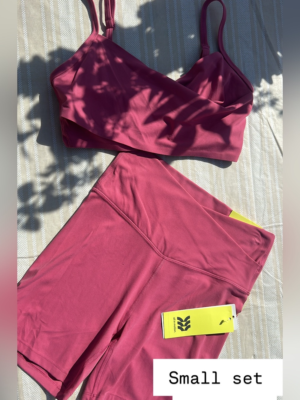 Woman set size small